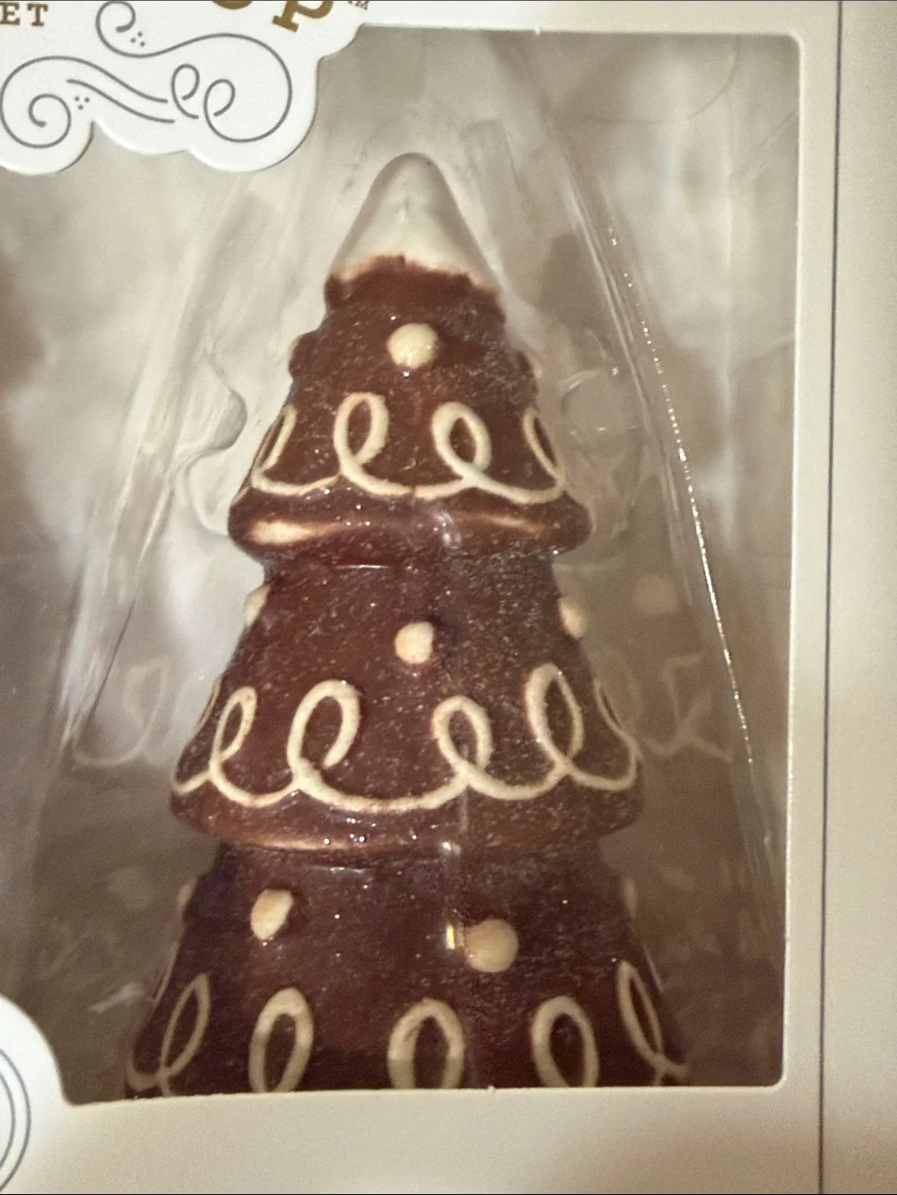 Wondershop Brown and Cream Gingerbread Tree Décor Set - 2 Pack